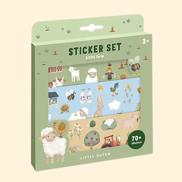 Belliani Farm Fun Sticker Set – Reusable Play Pack