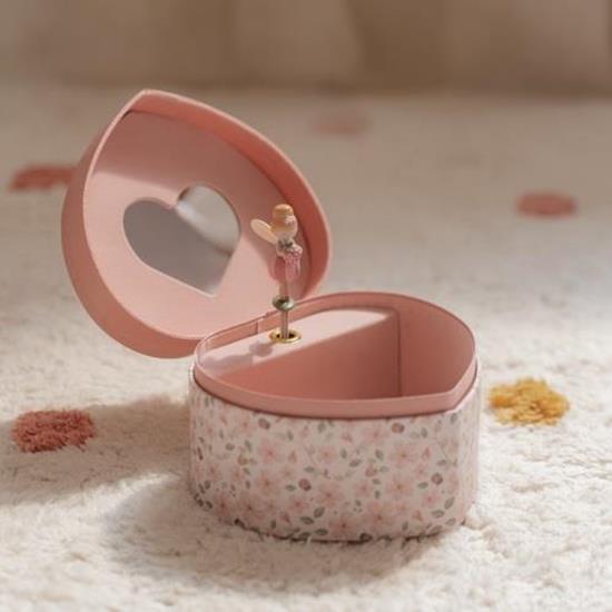 Belliani Fairy Garden Heart Music Box – Kids’ Jewelry Keeper with Melody