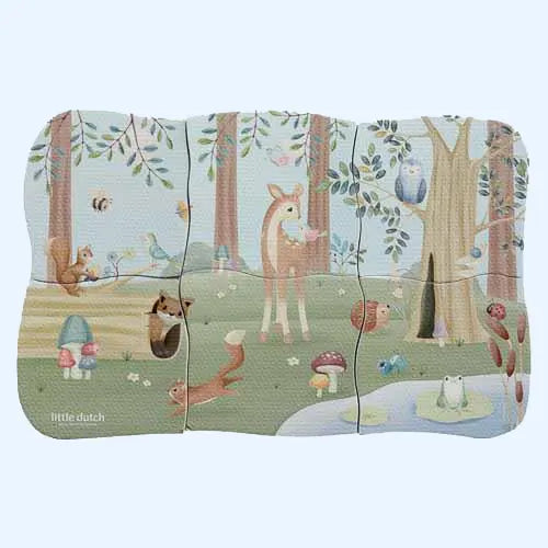 Belliani Forest Animal Bath Puzzle – Foam Toy Set for Kids