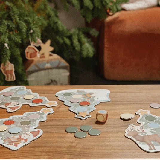 Belliani Christmas Tree Colour Matching Game – Holiday Kids’ Activity