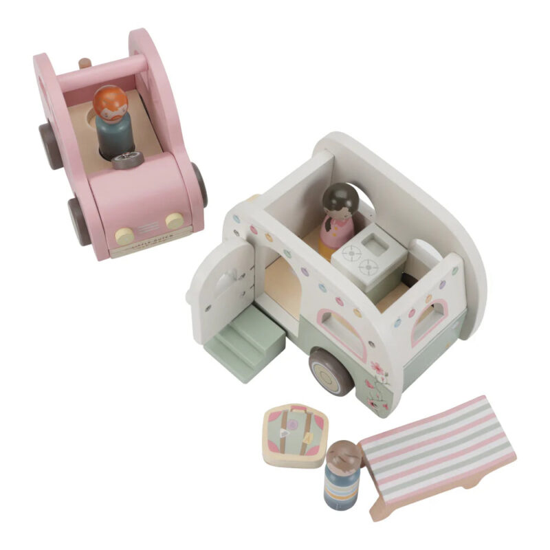 Belliani Family Evi Dollhouse & Caravan Playset – Interactive Toy Set - Image 10
