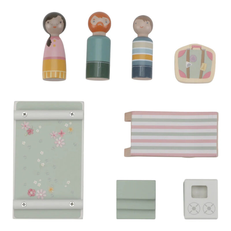 Belliani Family Evi Dollhouse & Caravan Playset – Interactive Toy Set - Image 11