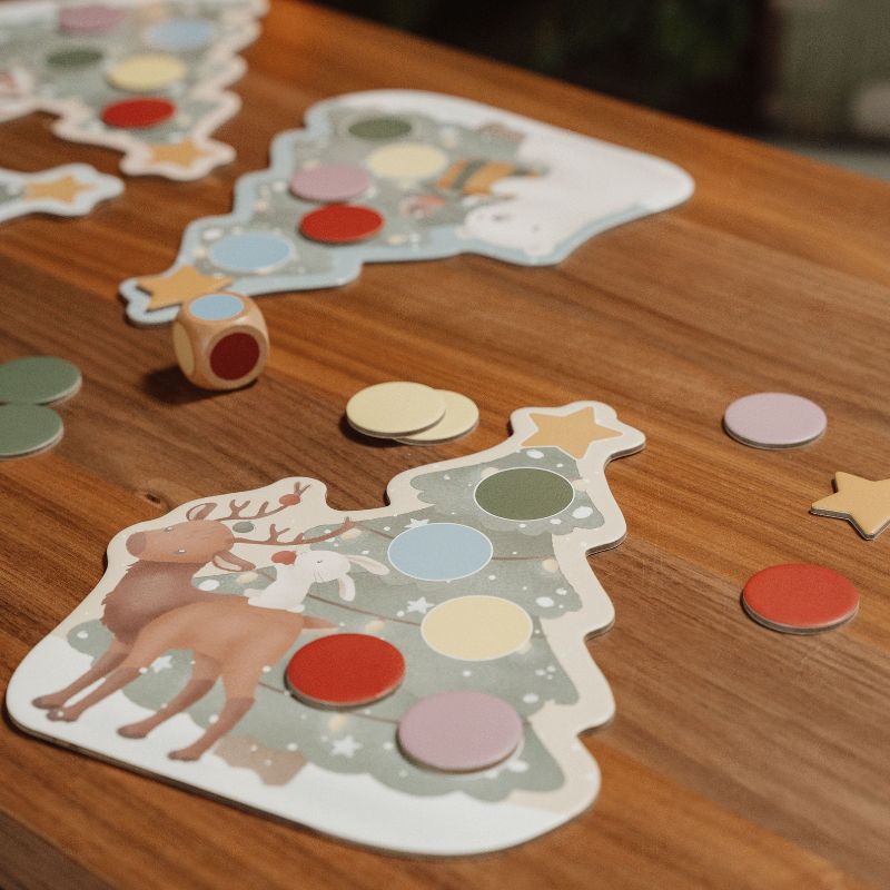 Belliani Christmas Tree Colour Matching Game – Holiday Kids’ Activity - Image 5